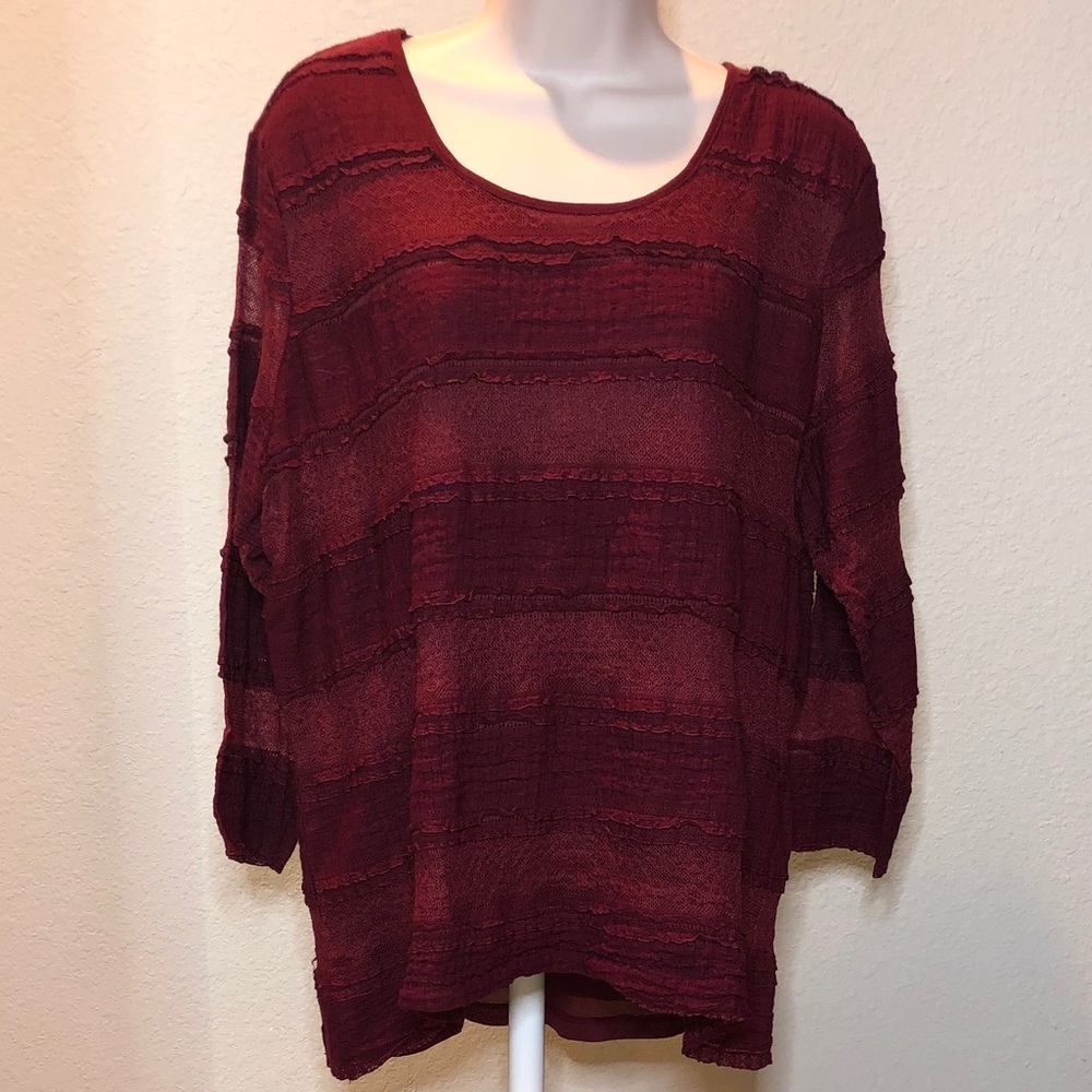 Casual Express - Burgundy Top